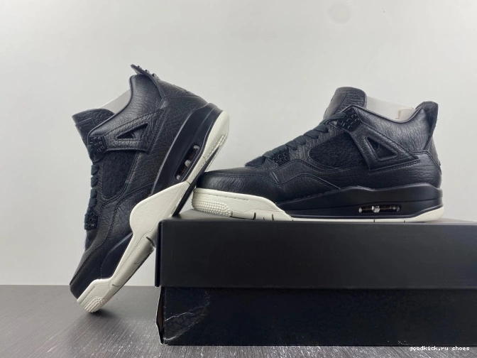 Cheap Jordan 819139-010 Black Hair Retro 4 Pony 0810